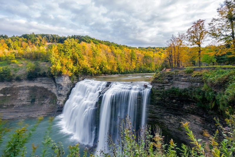 Genesee Falls & Its Majestic Cascade outdoor detail