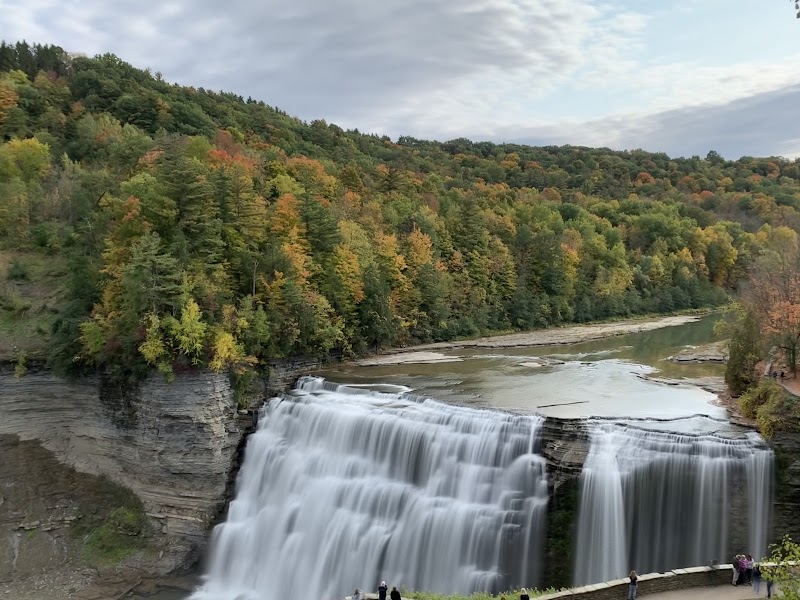 Genesee Falls & Its Majestic Cascade - Genesee Falls