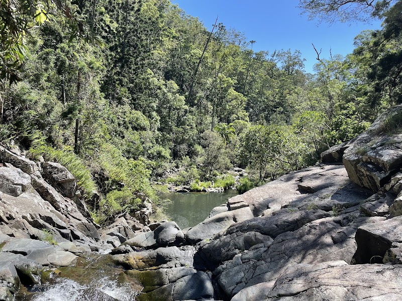 Waterfall Wonders at Cedar Creek Falls surrounding landscape