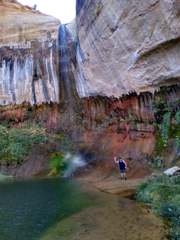 Waterfall Wonders: Upper Calf Creek Waterfall - Upper Calf Creek Waterfall