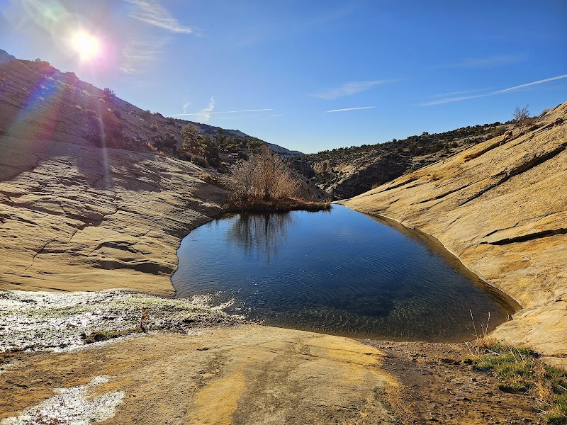 Waterfall Wonders: Upper Calf Creek Waterfall - Upper Calf Creek Waterfall