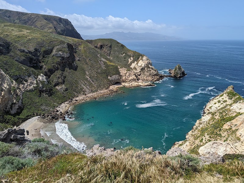 Nature's Retreat: Santa Cruz Island Scorpion Canyon Campground outdoor detail