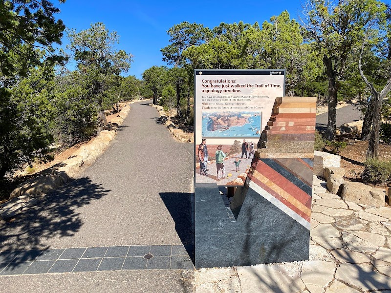 Journey Through Time: Trail of Time in Grand Canyon surrounding landscape