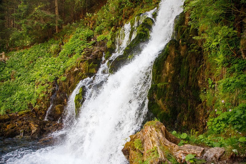 The Enchanting Waterfall at Jaun - Waterfall at Jaun