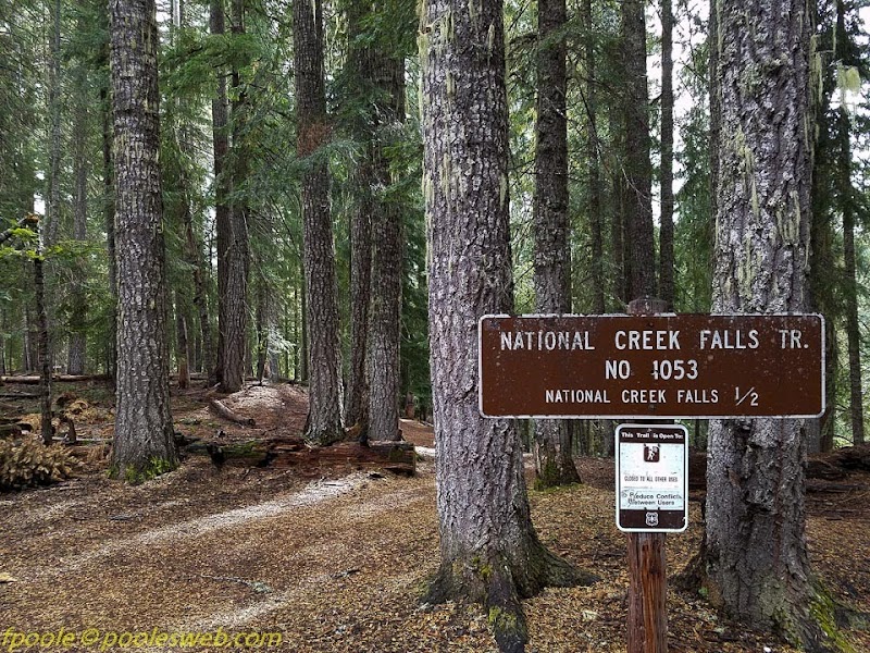 Waterfalls & Wilderness: National Creek Falls - National Creek Falls Trailhead