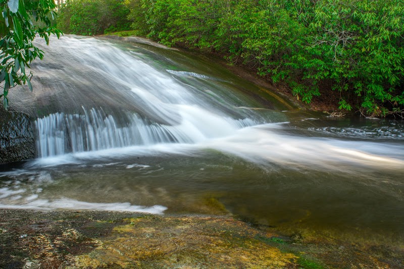 Waterfalls of Panthertown Valley: Granny Burrell Falls - Granny Burrell Falls