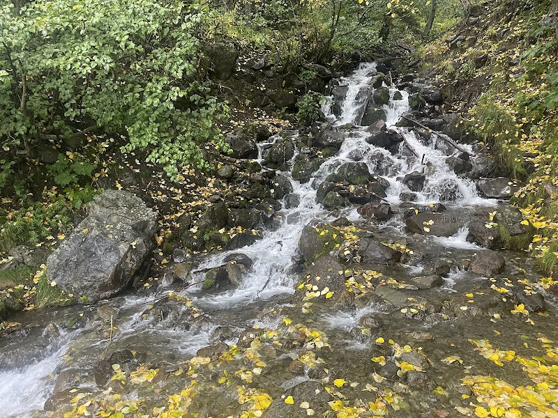 Cascading Wonders of Anchorage - Scenic waterfalls view point