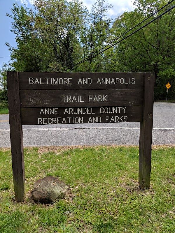 Biking Adventure at Baltimore-Annapolis Trail End surrounding landscape