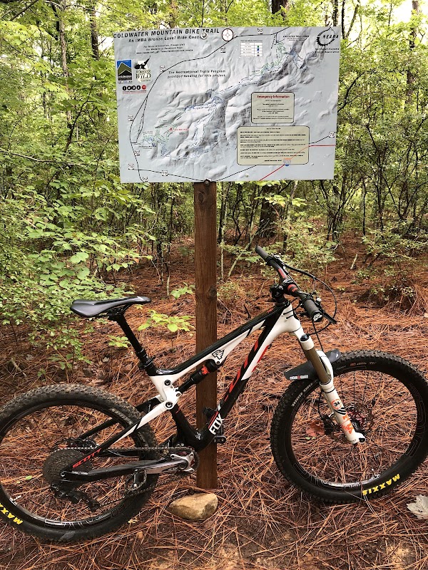 Thrilling Trails at Coldwater Mountain surrounding landscape