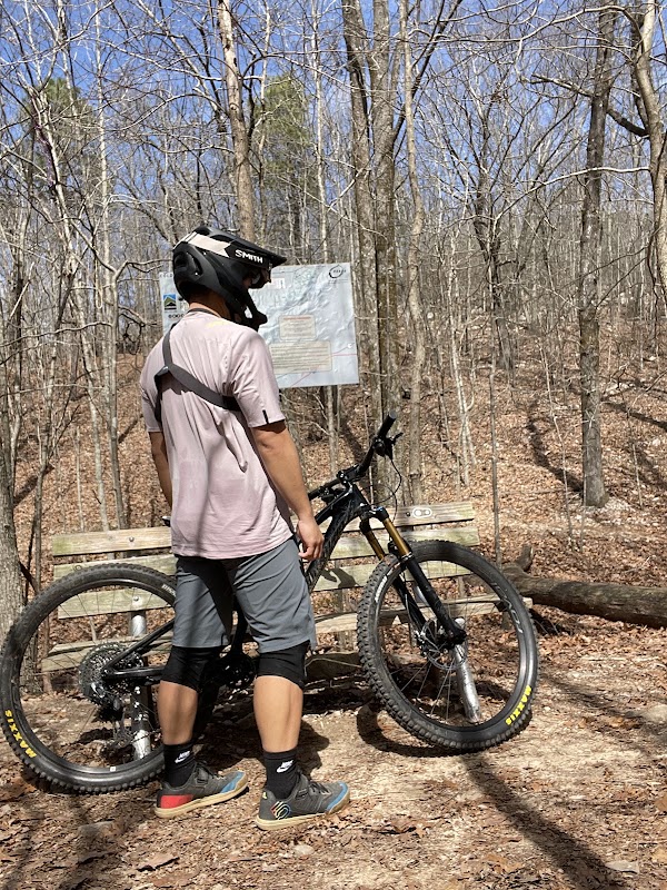 Mountain Biking at Coldwater Mountain surrounding landscape