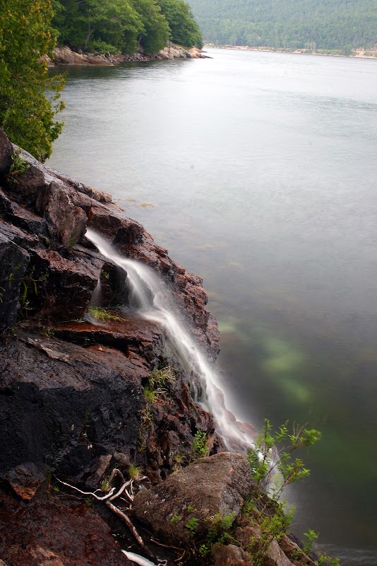 Waterfall Wonders of Man O'War Brook Falls - Man O'War Brook Falls