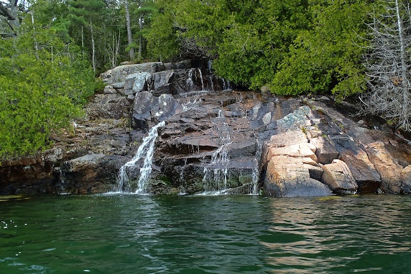 Waterfall Wonders of Man O'War Brook Falls - Man O'War Brook Falls