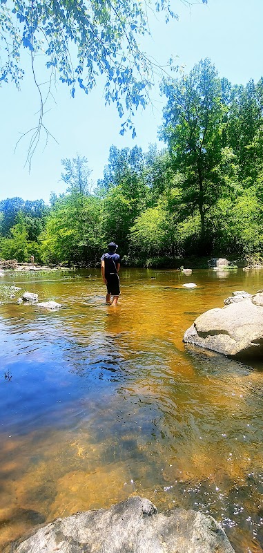 Serene River Spot Sennett's Hole in Durham, NC surrounding landscape