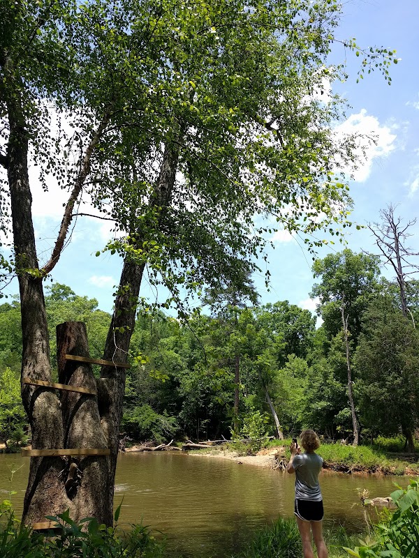 Serene River Spot Sennett's Hole in Durham, NC - Sennett's Hole
