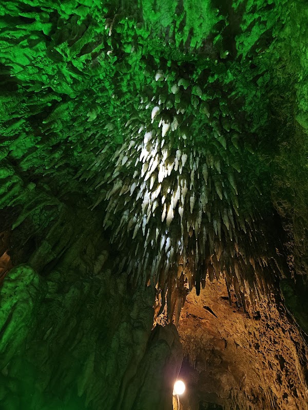 Natural Marvel of Crystal Grottoes Caverns in Boonsboro, Maryland outdoor detail