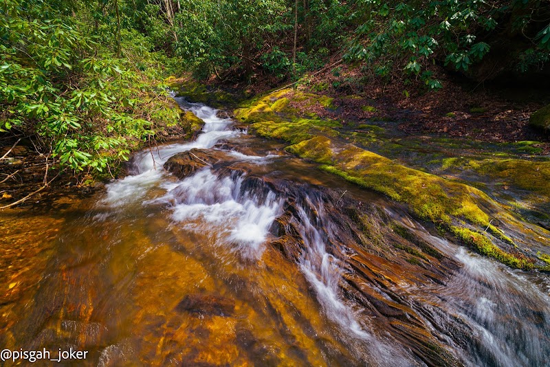 Scenic Cascades on Sols Creek near Argura, NC - Cascades on Sols Creek