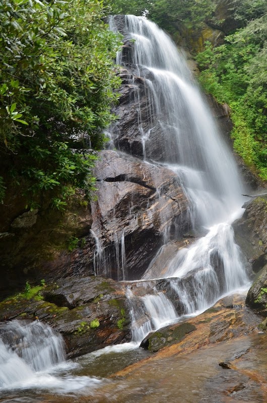 Waterfall Wonder at Sols Creek, North Carolina - Sols Creek