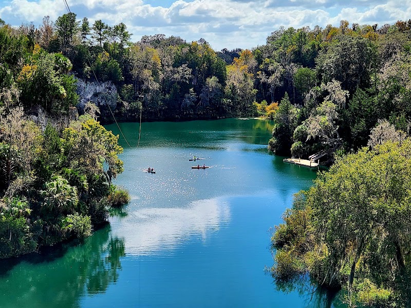 Adventure Zip Lining at The Canyons in Ocala, Florida - The Canyons Zip Line and Adventure Park