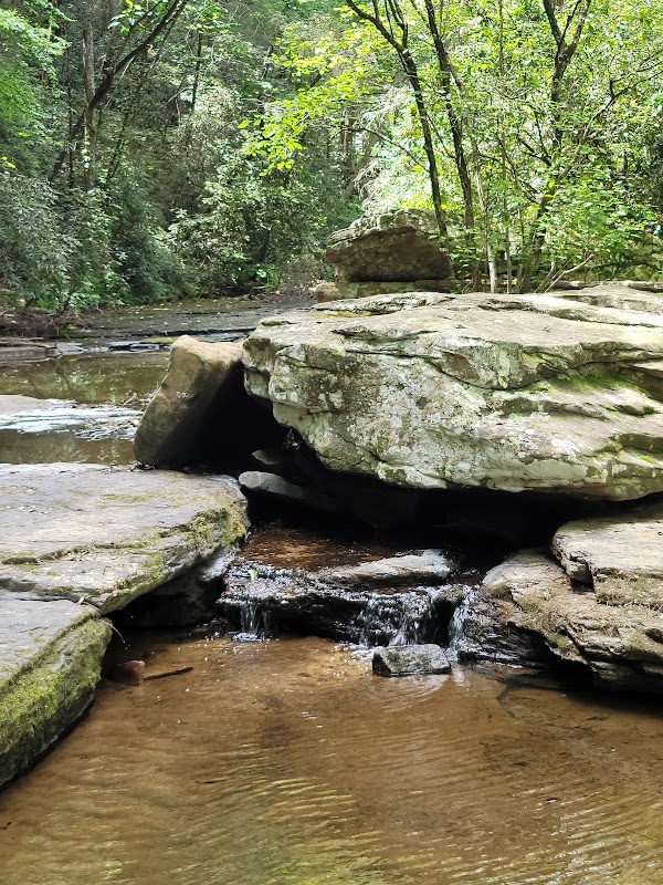 Waterfall Wonder: Piney Falls Trailhead in Grandview, Tennessee - Piney Falls Trailhead