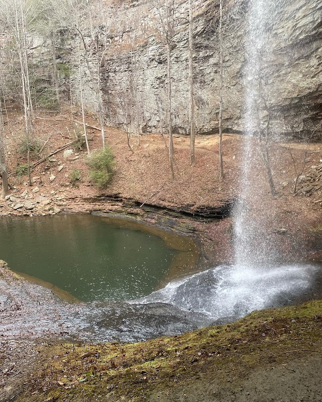 Waterfall Wonder: Piney Falls Trailhead in Grandview, Tennessee - Piney Falls Trailhead