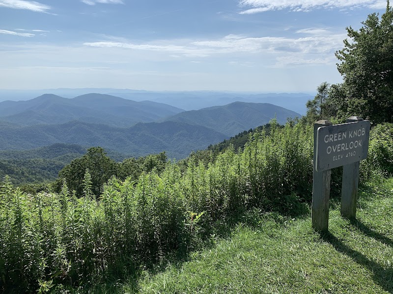 Scenic Vistas at Green Knob Overlook surrounding landscape
