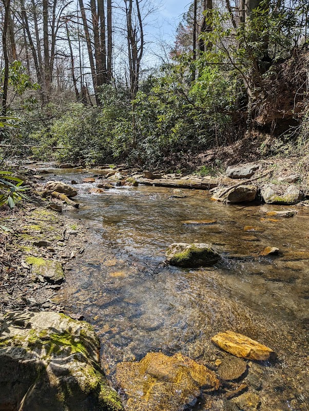Waterfall Retreat at Old Fort Picnic Area, North Carolina - Old Fort Picnic Area
