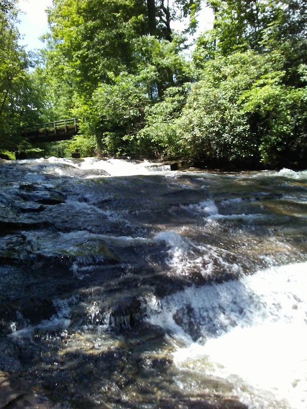 Waterfall Wonder: Rock Creek Falls in North Carolina - Rock Creek Falls