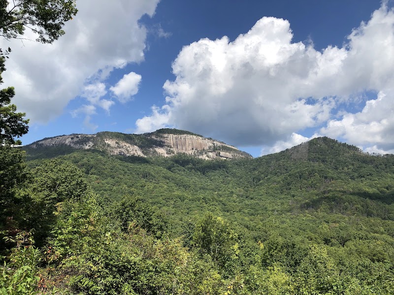 Hiking the Table Rock Summit Trailhead near Pickens, South Carolina - Table Rock Summit Trailhead