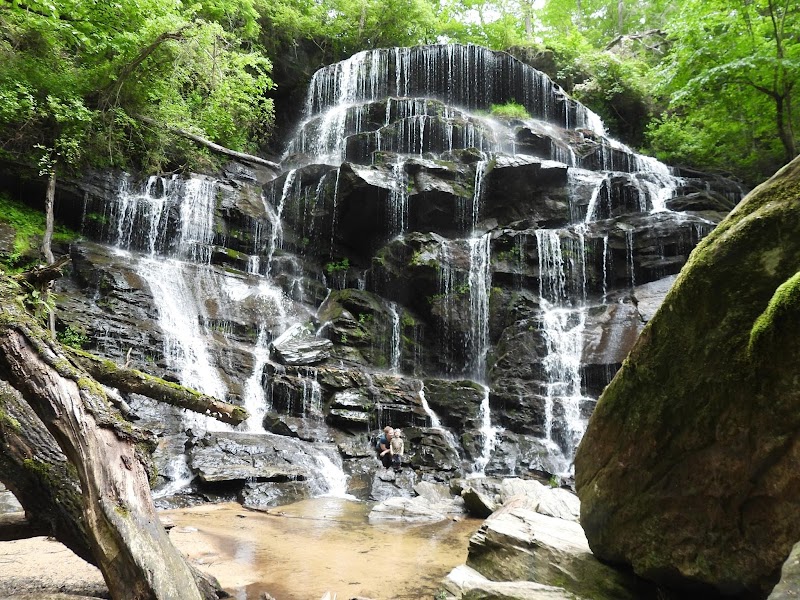 Waterfall Delight at Yellow Branch Falls Trail, Walhalla, SC - Yellow Branch Falls Trail