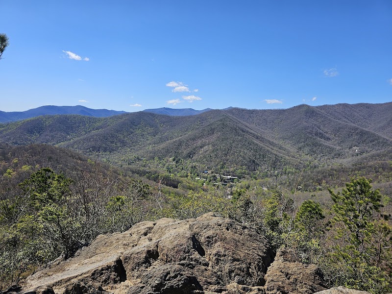 Hiking Lookout Mountain Trail Head near Black Mountain, NC - Lookout Mountain Trail Head