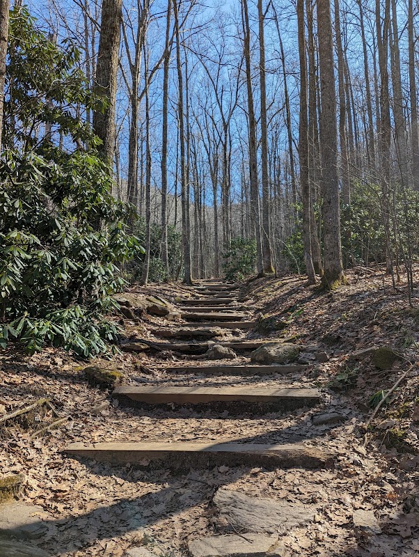 Hiking Lookout Mountain Trail Head near Black Mountain, NC - Lookout Mountain Trail Head