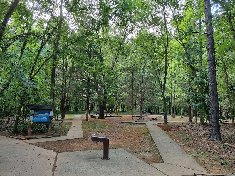 Refreshing Nature and Streamside Views at Cox Mountain Trailhead in Durham, NC surrounding landscape