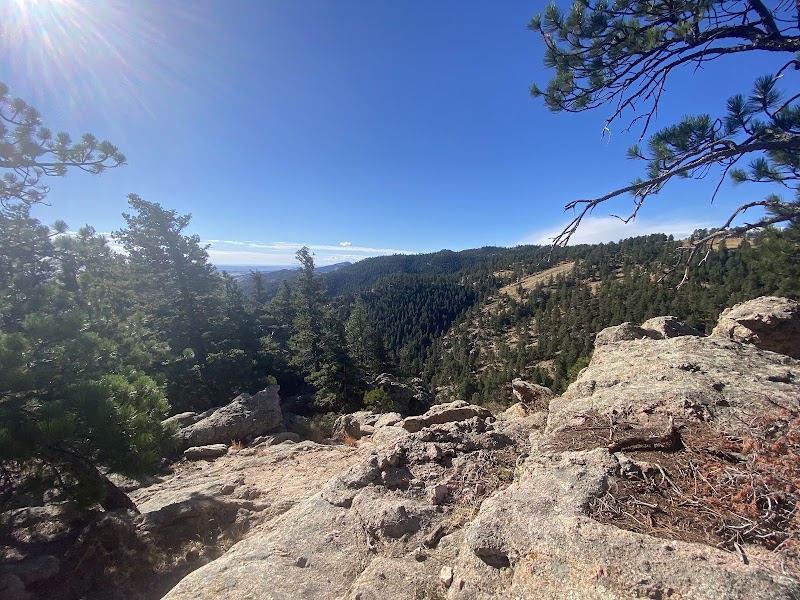Waterfall and Rock Formations at Lory State Park - Lory State Park