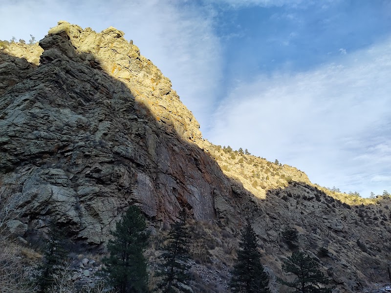 Waterfall Wonders at Clear Creek Canyon, Golden, CO outdoor detail