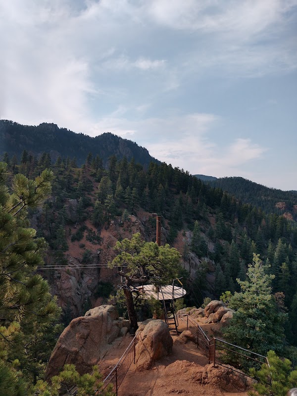 Midnight Falls Waterfall near Colorado Springs - Midnight Falls