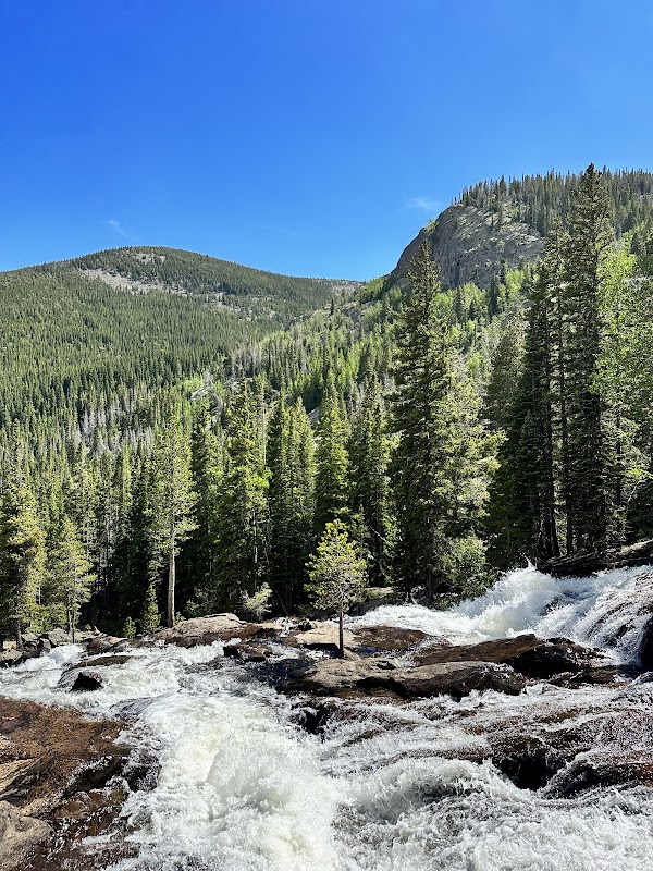 Hiking at Hessie Trailhead, Near Nederland, Colorado surrounding landscape