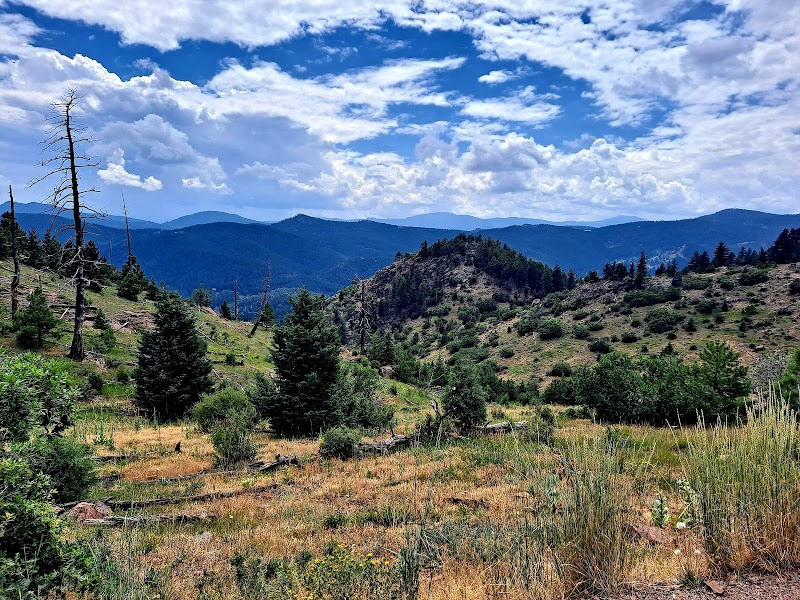 Hiking Adventures at Mt Falcon Trail near Morrison, Colorado surrounding landscape