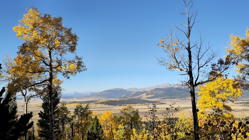 Hiking at Colorado Trail Section #6 Trailhead, Jefferson, CO