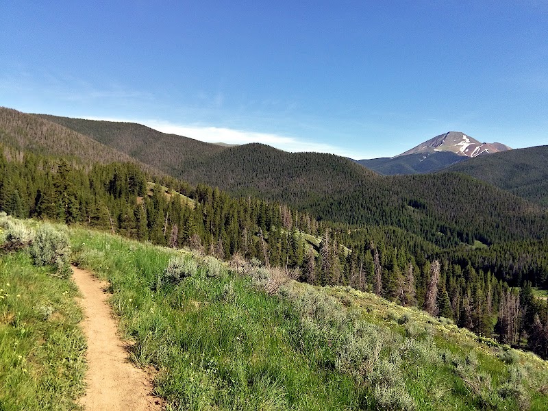 Hiking at Colorado Trail Trailhead near Breckenridge - Colorado Trail Trailhead