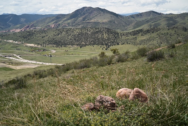 Hiking at Rooney Road Trailhead Near Morrison, Colorado surrounding landscape