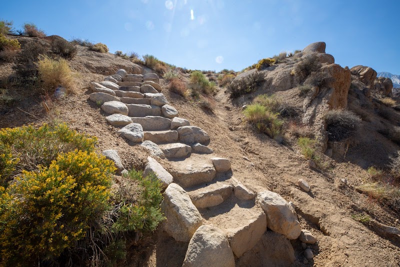 Natural Rock Arch Marvel: Mobius Arch in Lone Pine, California outdoor detail