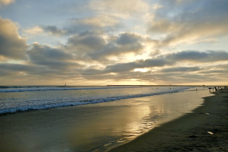 Coastal Escape at Oceanside Harbor Beach surrounding landscape