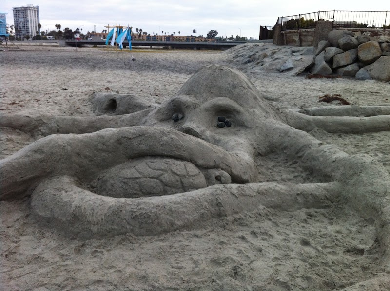 Coastal Beauty at Strand Beach, Oceanside surrounding landscape