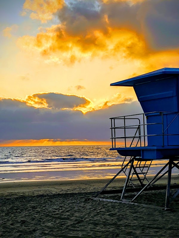 Coastal Beauty at Strand Beach, Oceanside outdoor detail
