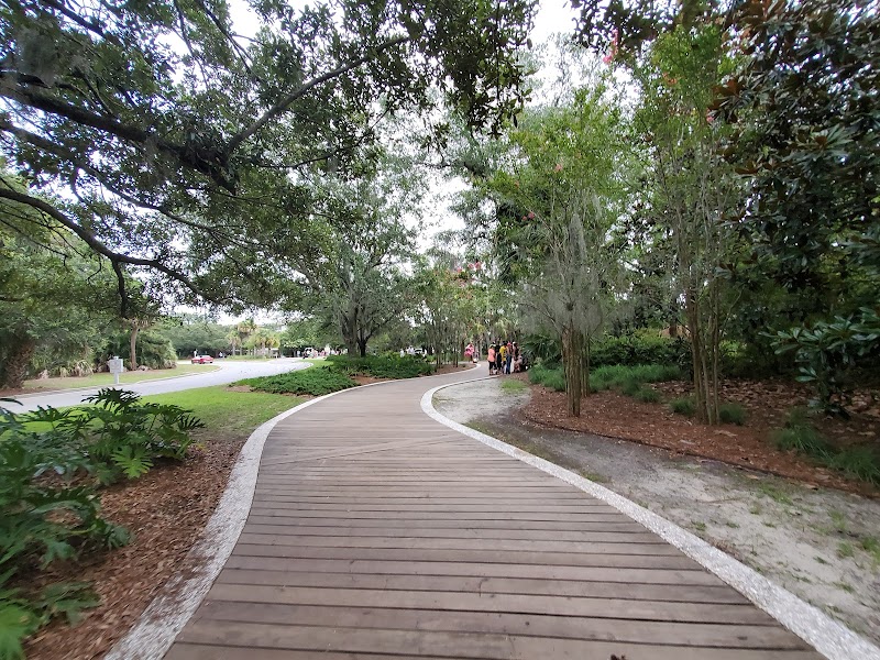 Coastal Charm at Coligny Beach Park, Hilton Head Island outdoor detail