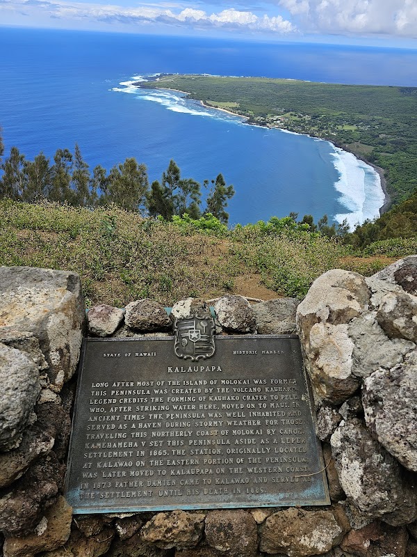 Scenic Vista at Kalaupapa Lookout - Kalaupapa Lookout