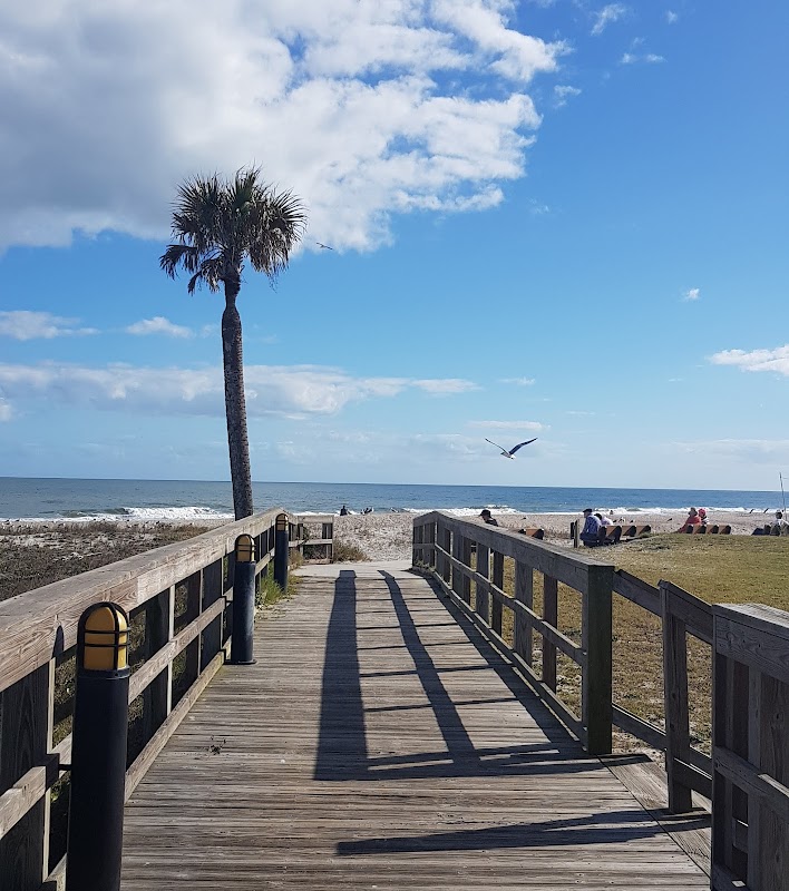 Beach Escape at Main Beach Park, Fernandina Beach, Florida surrounding landscape