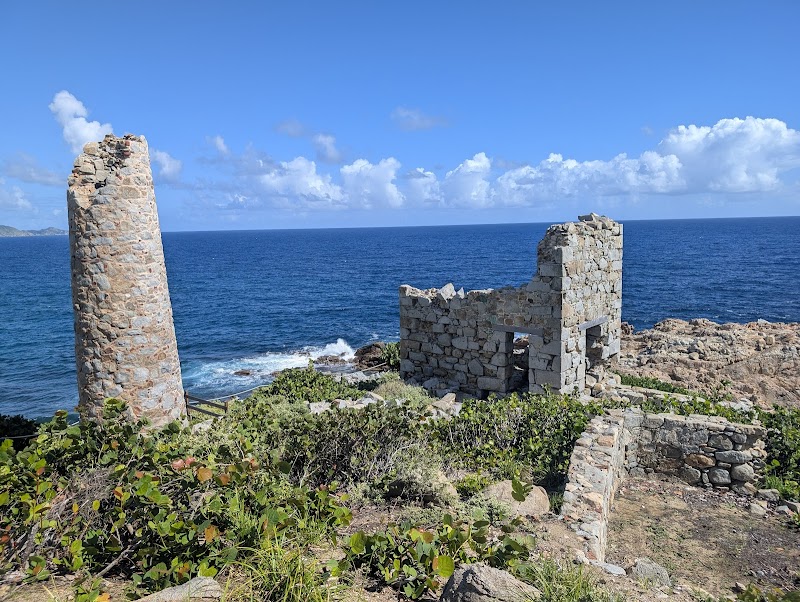 Natural Rock Formations at Copper Mine National Park, Virgin Gorda - Copper Mine National Park, Virgin Gorda