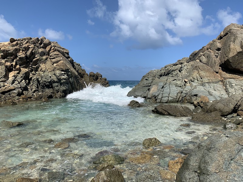 Natural Thermal Pool Wonder - Bubbly Pool, British Virgin Islands - Bubbly Pool