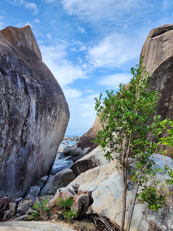 Unique Coastal Rock Formations at The Baths National Park, Virgin Gorda - The Baths National Park